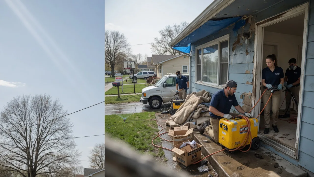 Basement Flood Cleanup in Springfield, WV near me